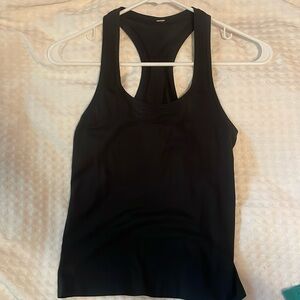 Black swiftly tech lululemon tank